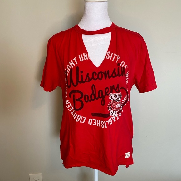 Pressbox Tops - Pressbox Wisconsin Badgers T-Shirt
